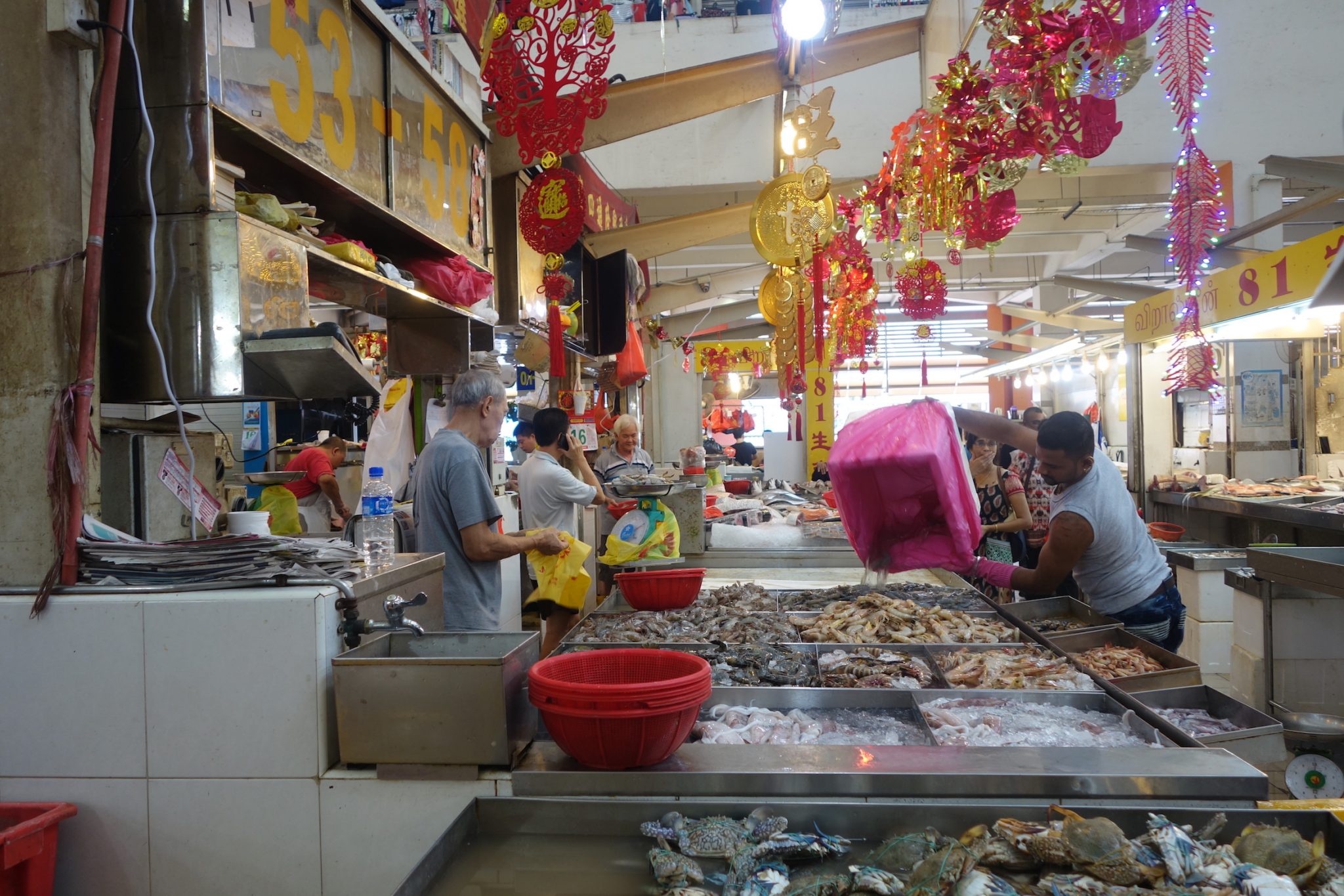 Singapur_LittleIndia_Fischmarkt